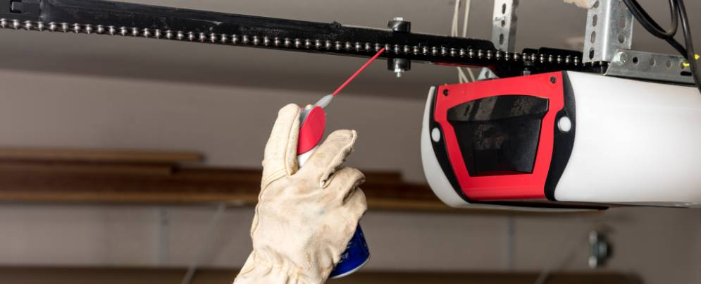 Fixing Squeaky Garage Door