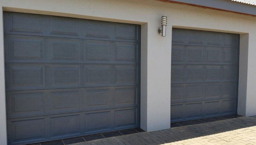 gray garage door image