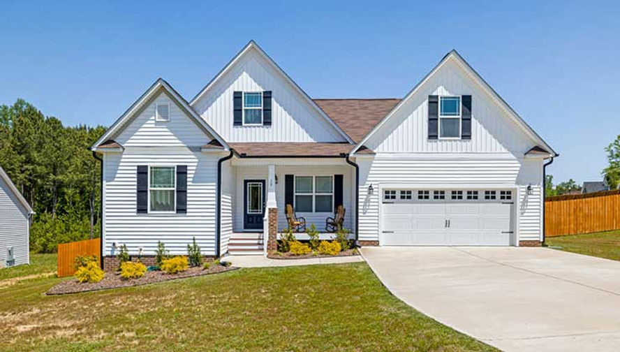 home and garage image