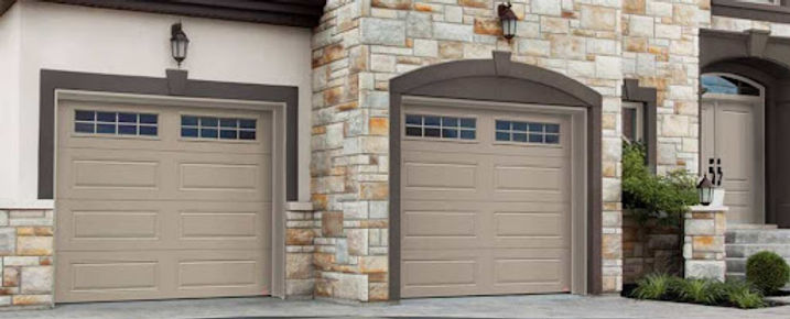 two garage door
