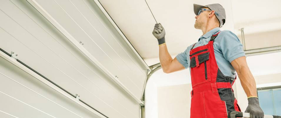 Professional Garage Door Dent Repair image