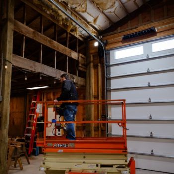 Project Completed By Aaron's Garage Doors Company